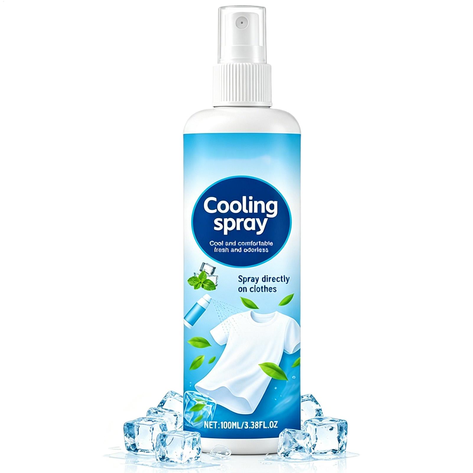 Summer Clothing Clearance - 100ml Summer Cooling Spray Portable Ice