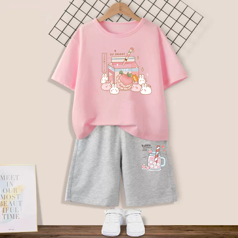 Summer Clothing For Teen Girls - Summer Kids Girls 2Pcs Outfit Set
