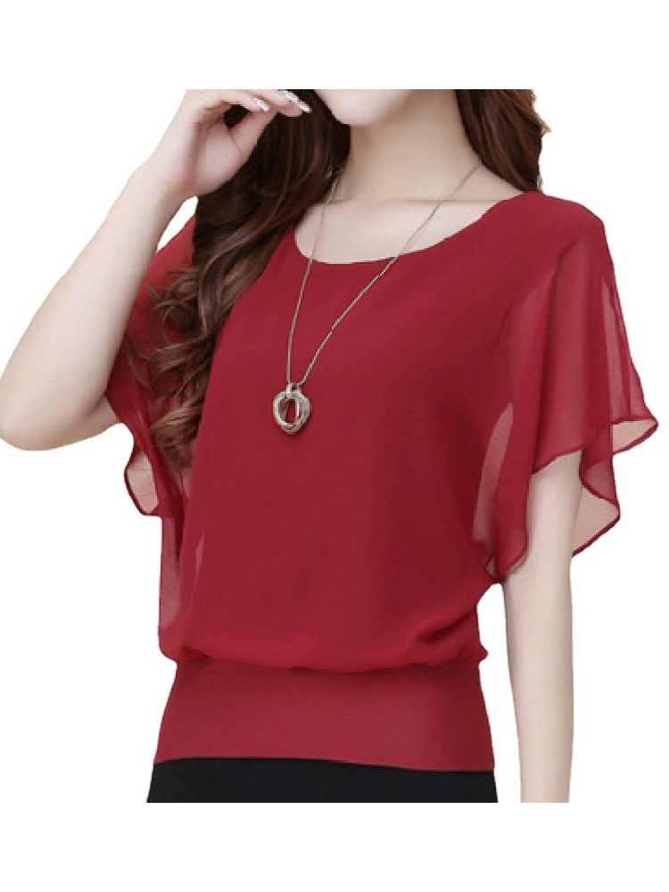 Summer Clothing Bundle - New Summer O Neck Short Sleeve