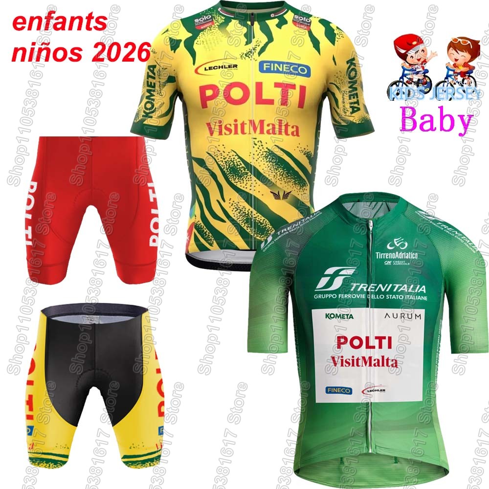 Kids Polti Visitmalta Team Cyc - Summer Clothing Kids Sale ulasan dan harga