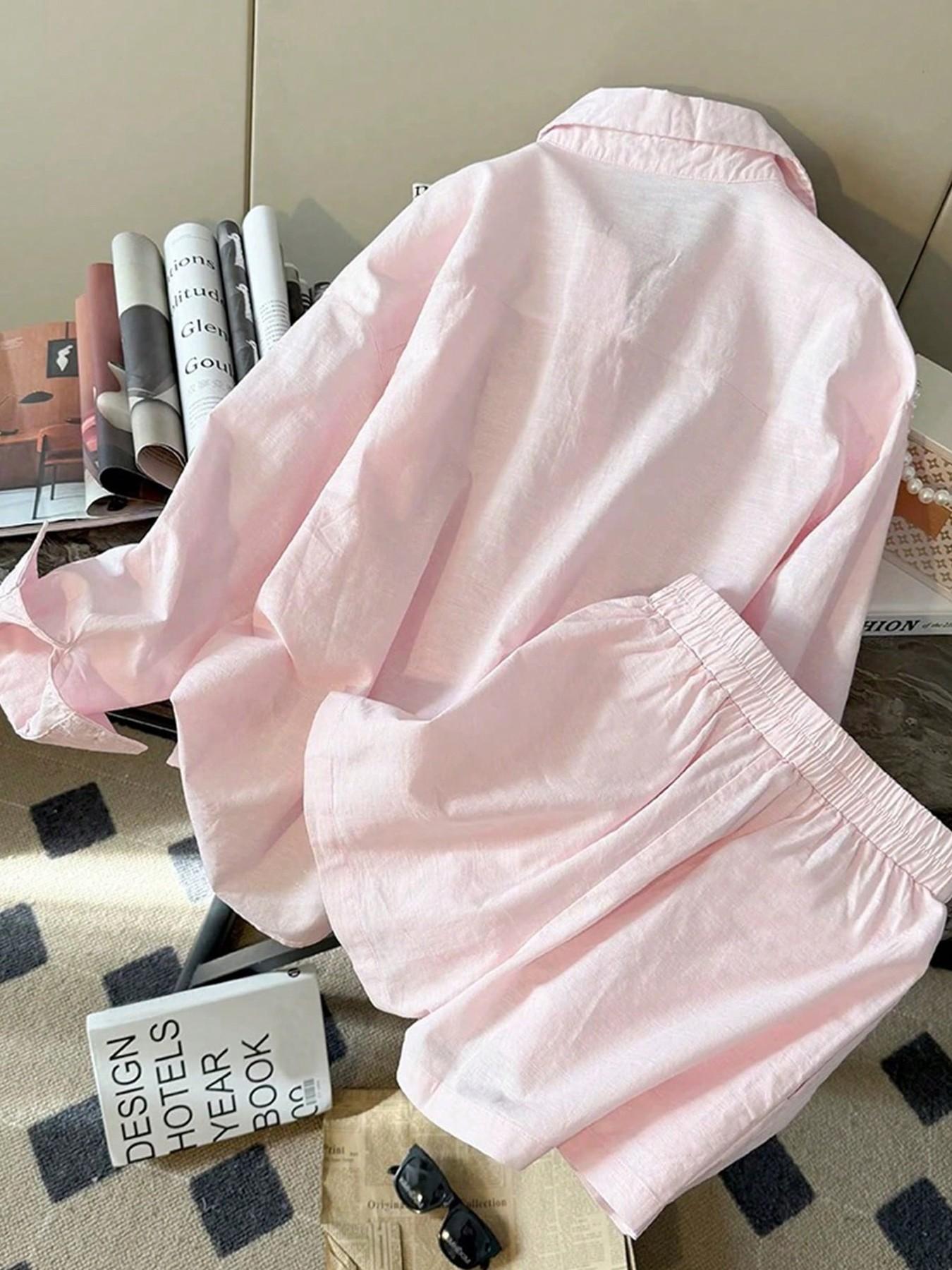Women's Loose Fit Collar Cardi - Off Shoulder Blouse ulasan dan harga