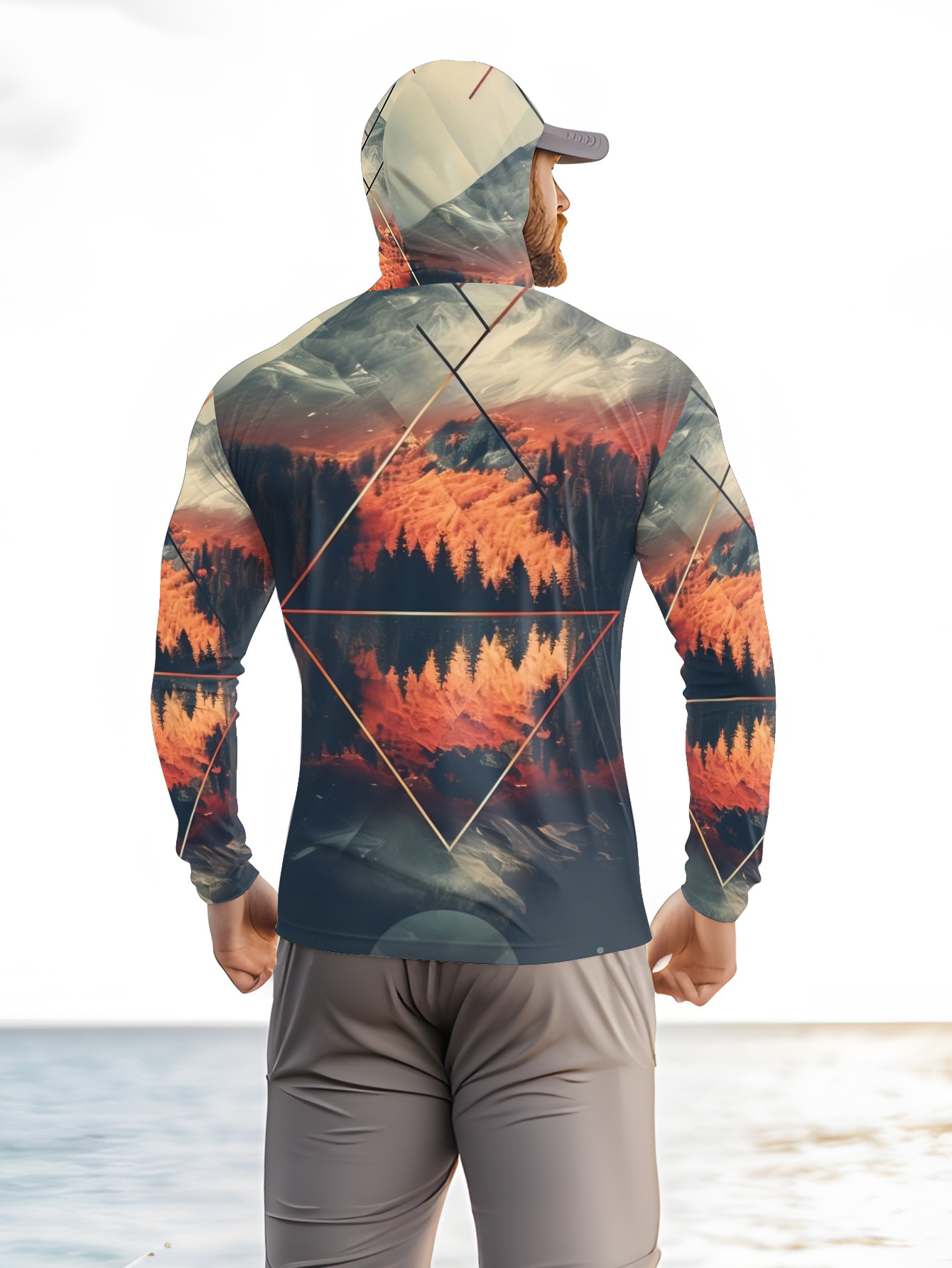 Outdoor Men's Fishing Hoodie B - Summer Outdoor Clothing ulasan dan harga