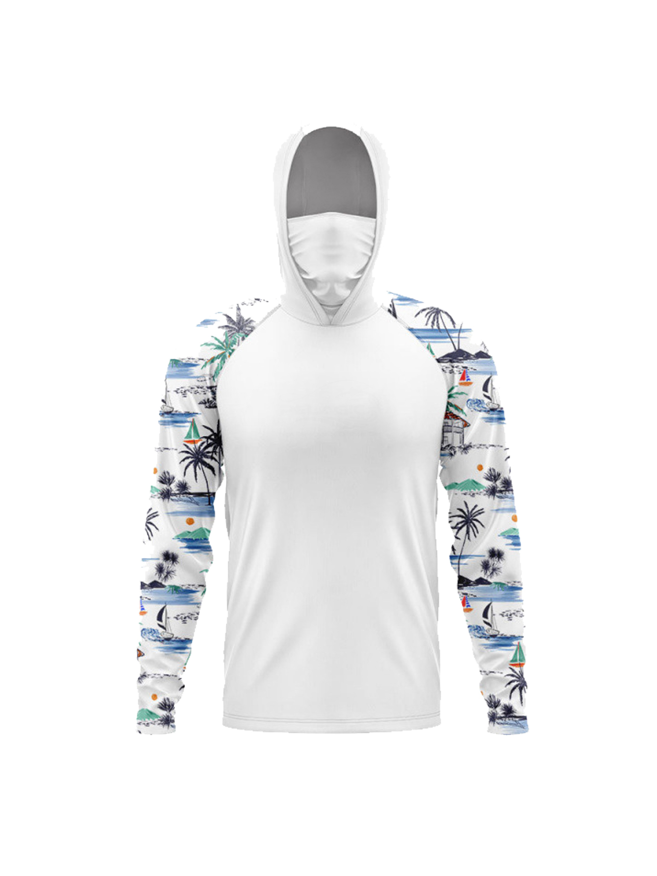 Fishing Hoodie Shirts with Mas - Summer Outdoor Clothing ulasan dan harga