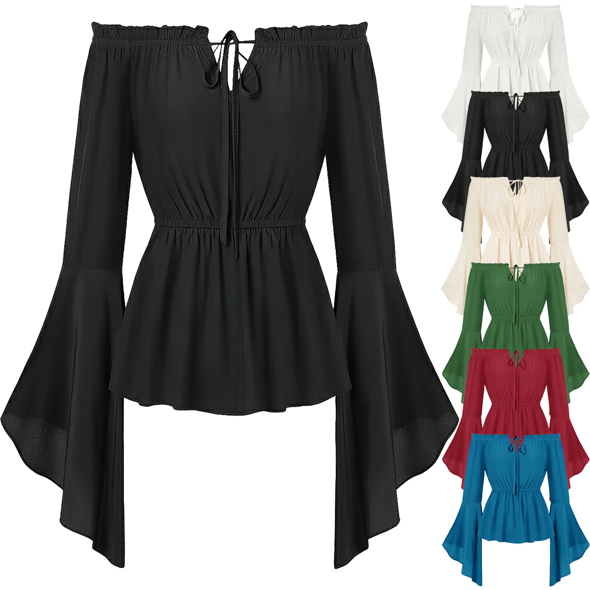 Off Shoulder Medieval Costume  - Off Shoulder Blouse ulasan dan harga