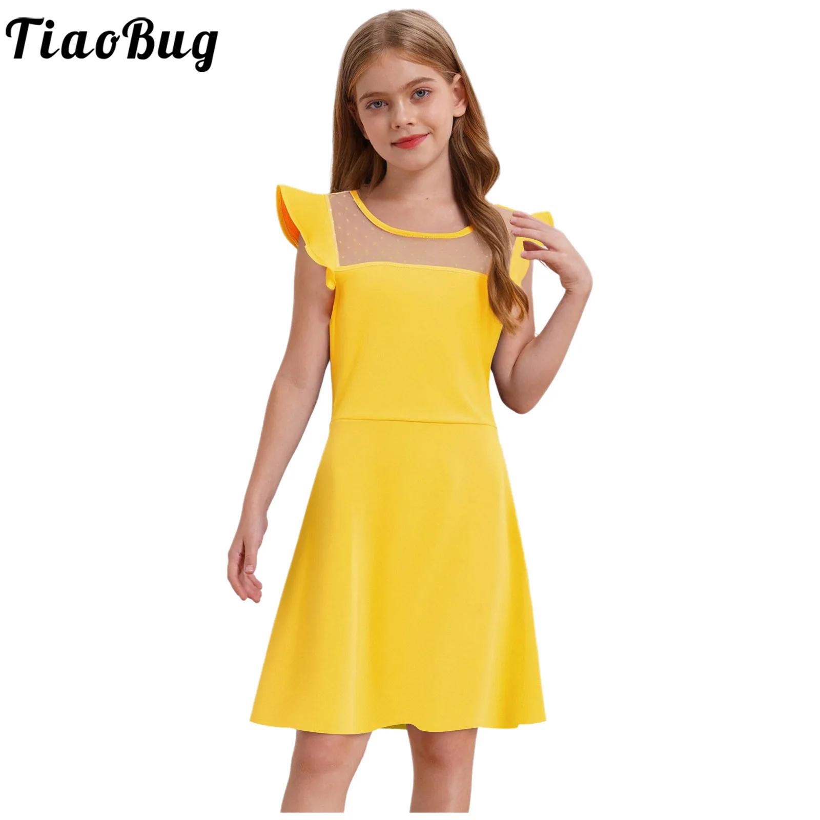 Teen Girls Summer Dress Ruffle - Summer Clothing For Teen Girls ulasan dan harga