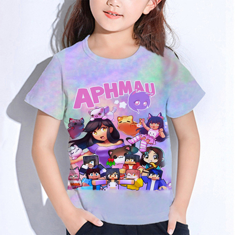 Aphmau Meows Cat T Shirts Cart - Summer Clothing Toddler ulasan dan harga