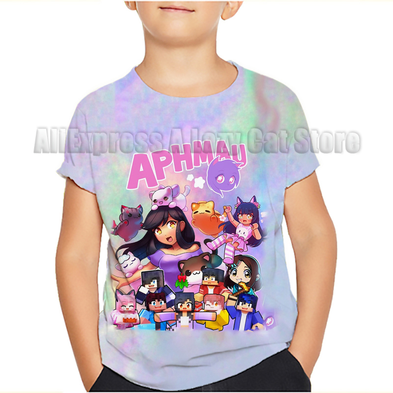 Aphmau Meows Cat T Shirts Cart - Summer Clothing Toddler ulasan dan harga