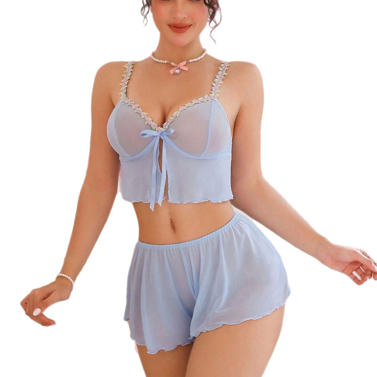 2 Piece Westerns Sexy Pink Cut - Summer Clothing Women ulasan dan harga