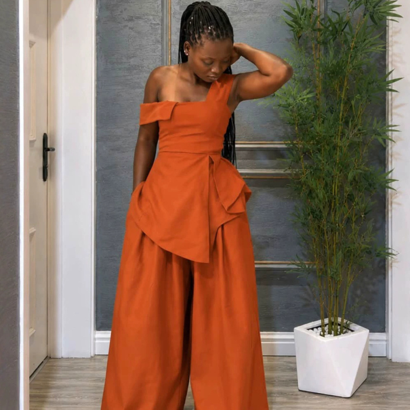 New Design African Fashion Wom - Off Shoulder Blouse ulasan dan harga