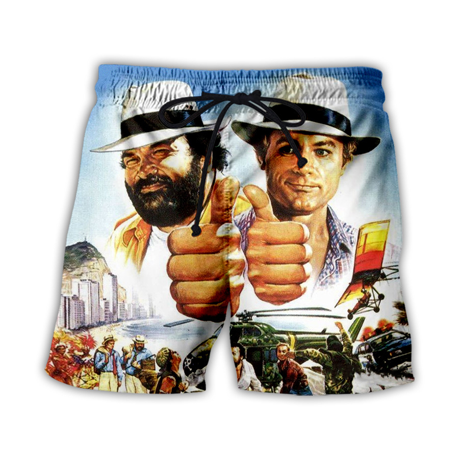 Bud Spencer Terence Hill 3D Pr - Summer Hill Clothing ulasan dan harga