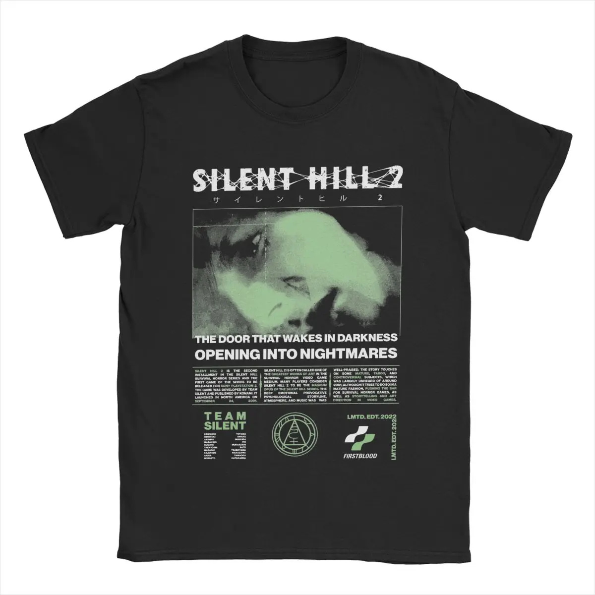 Men Silent Hill 2 T Shirts Cot - Summer Hill Clothing ulasan dan harga