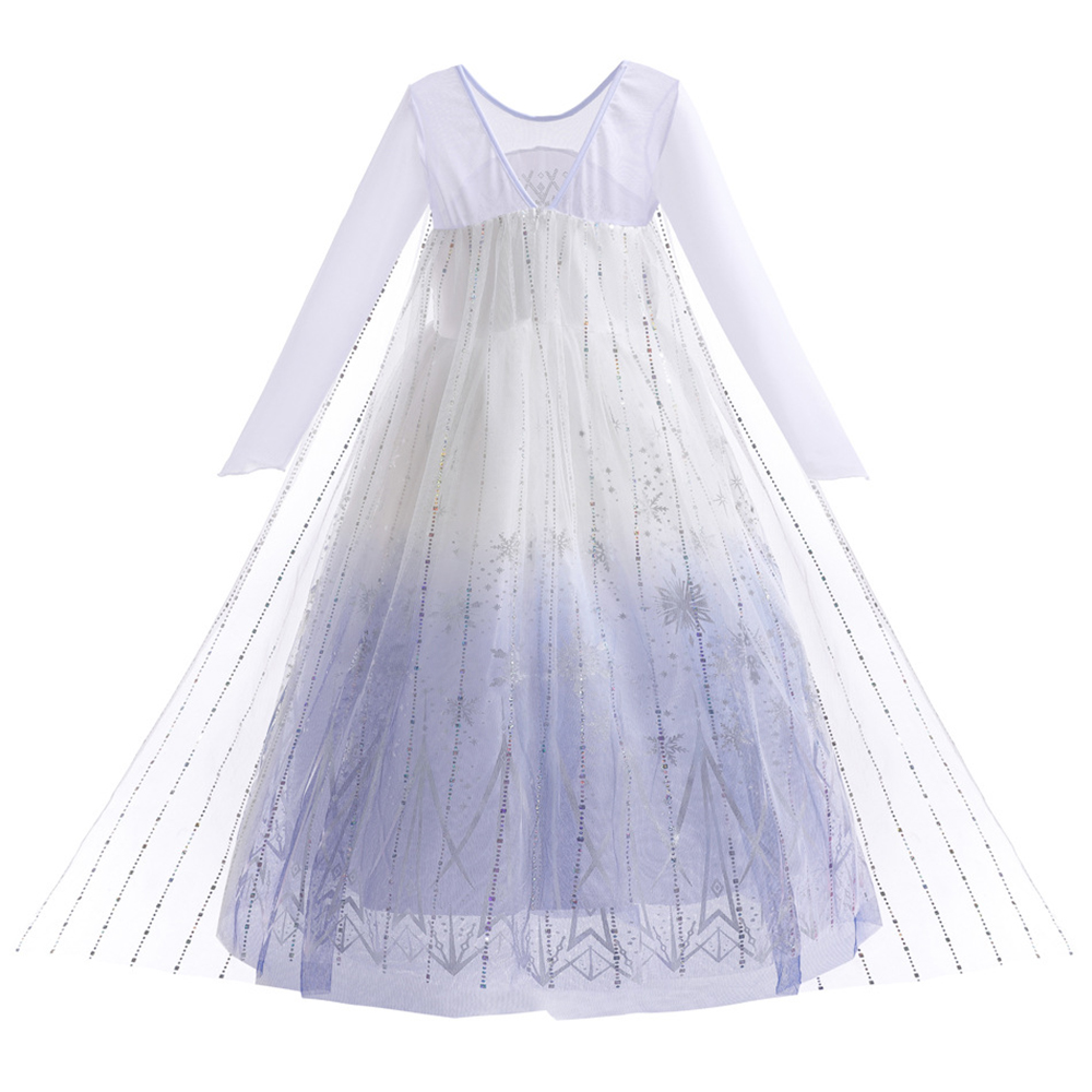 White Elsa Dresses Girls Birth - Summer Clothing Kids ulasan dan harga