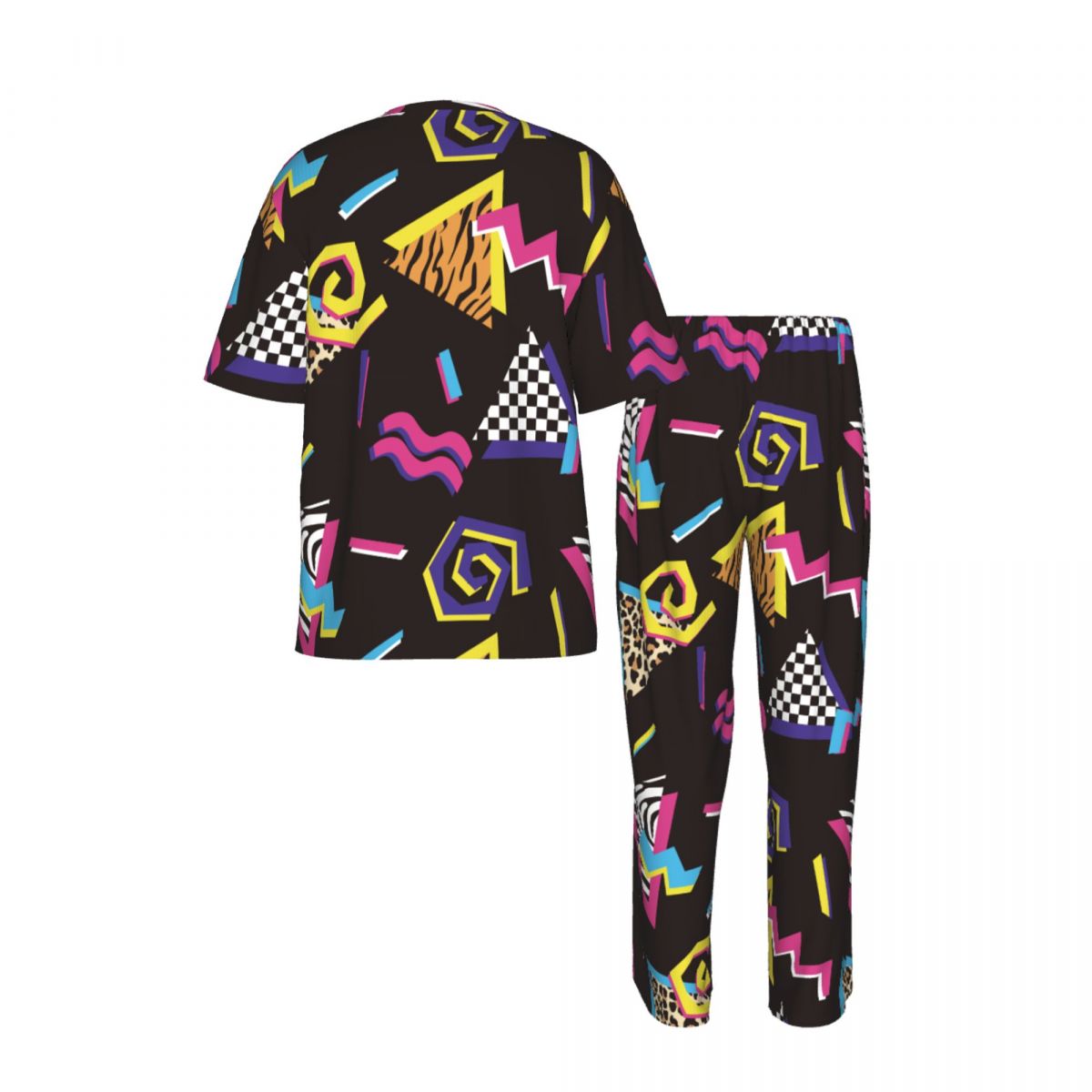 Men Pajamas Suit Short Sleeved - Summer Clothing Styles ulasan dan harga