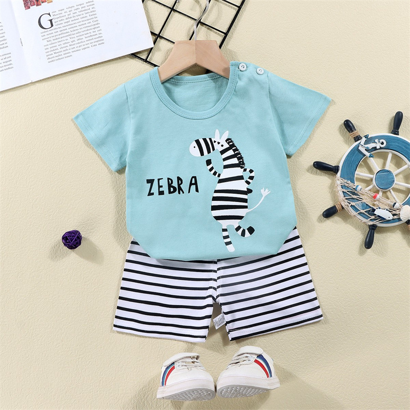 Cotton Tees+Shorts 2-piece Tra - Summer Clothing Toddler ulasan dan harga
