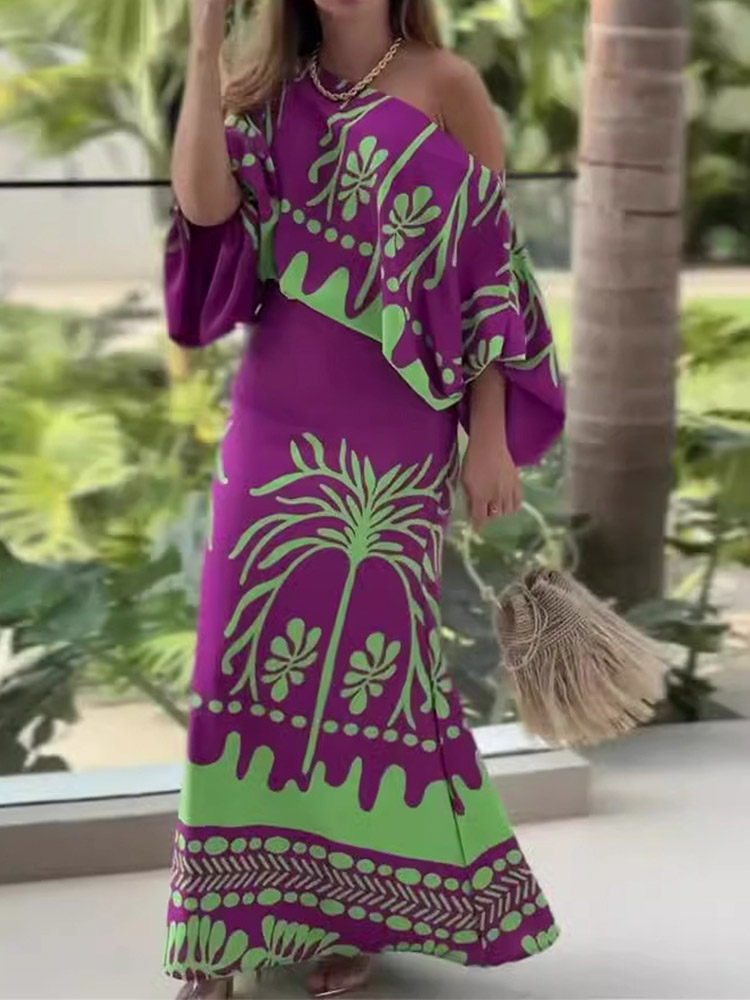Sexy Women Print Two Piece Set - Summer Clothing For Girls ulasan dan harga