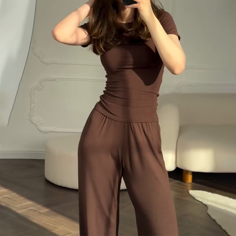 Casual Long Pants Suits Women  - Summer Clothing Bundle ulasan dan harga