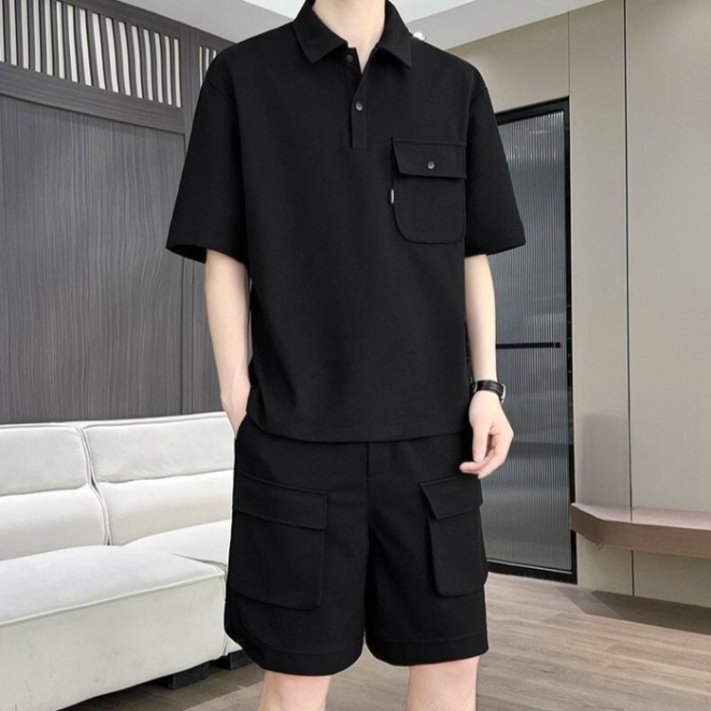 Men's Summer Short Sleeve Polo - Summer Outdoor Clothing ulasan dan harga
