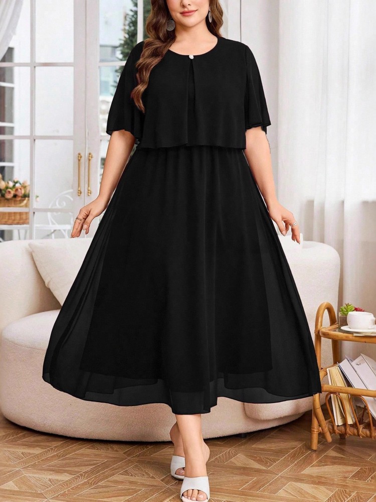 XL-5XL Plus Size Clothes Dress - Summer Clothing Bundle ulasan dan harga