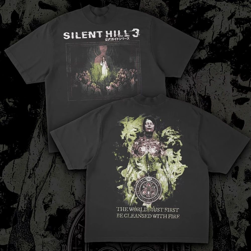 Classic Game Silent Hill 4 Tee - Summer Hill Clothing ulasan dan harga