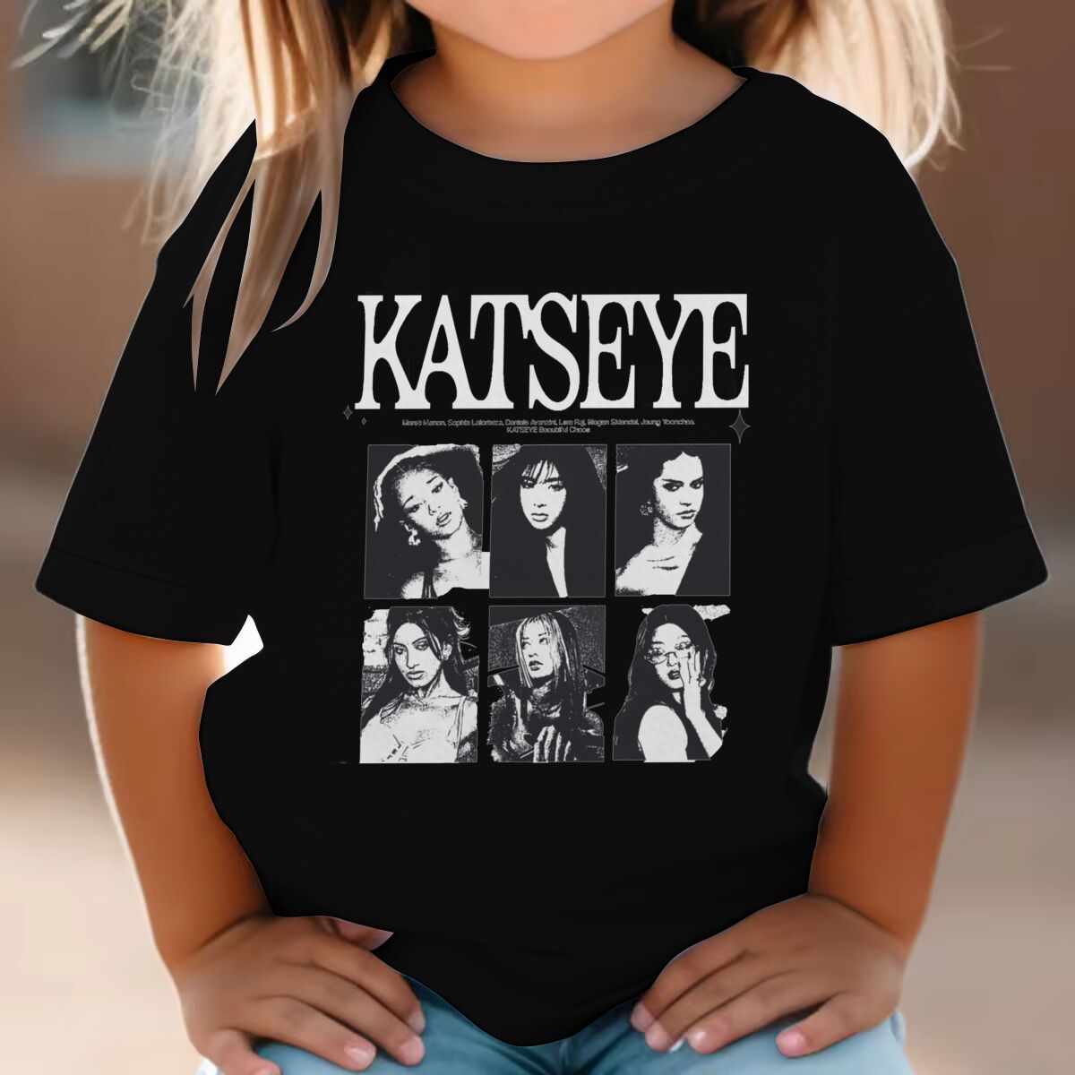KATSEYE Print Summer Tops Girl - Summer Clothing Toddler ulasan dan harga