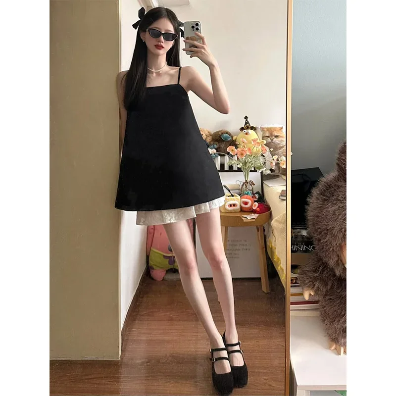 Color Contrast Chic Girl 2pc S - Summer Clothing Set For Girls ulasan dan harga