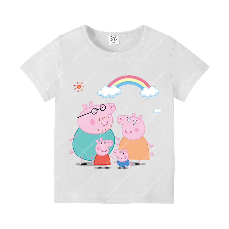 Kids Girl Cute Cotton T-shirt  - Summer Clothing For Girls ulasan dan harga