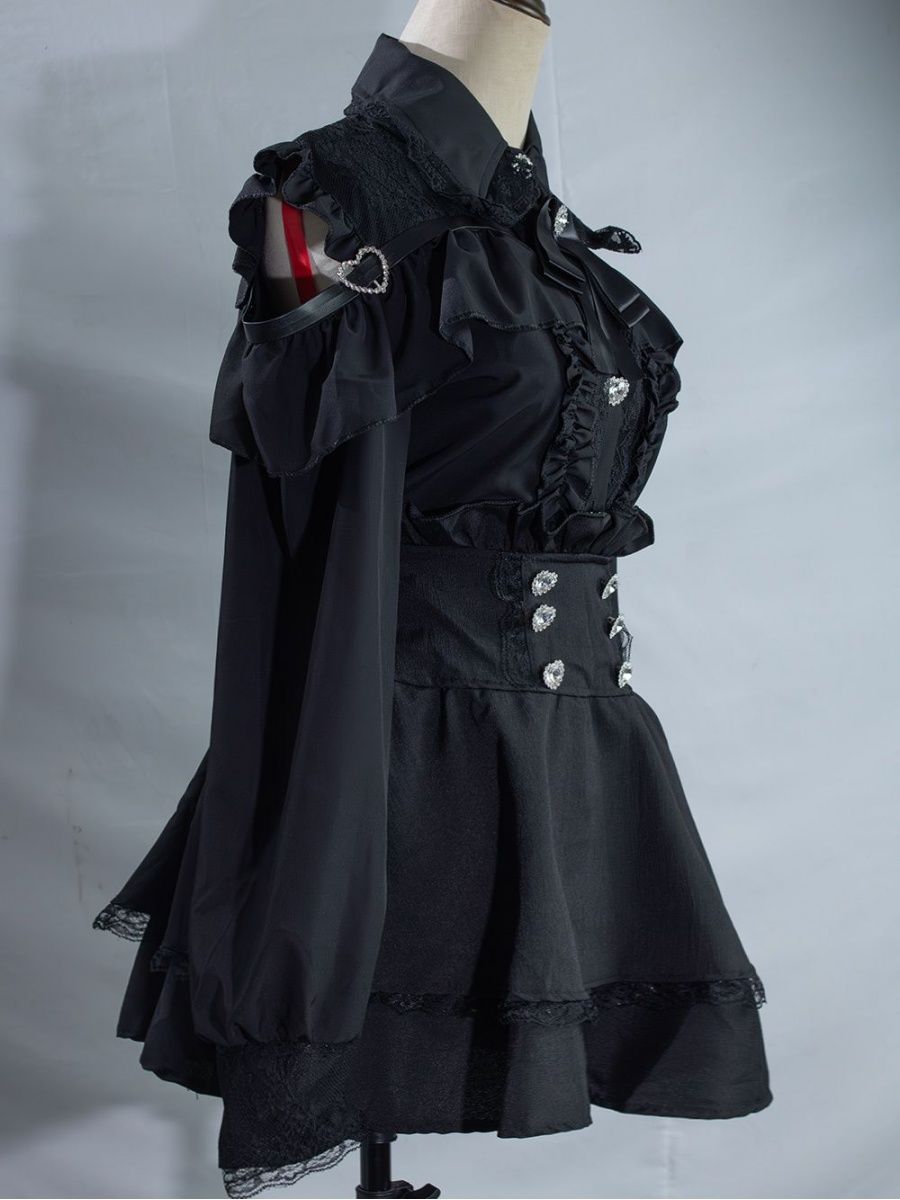 Subculture JK Uniform 2 Piece  - Off Shoulder Blouse ulasan dan harga