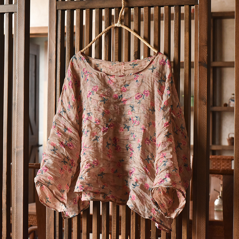 Women Oversize Vintage Ramie O - Summer Clothing Bundle ulasan dan harga