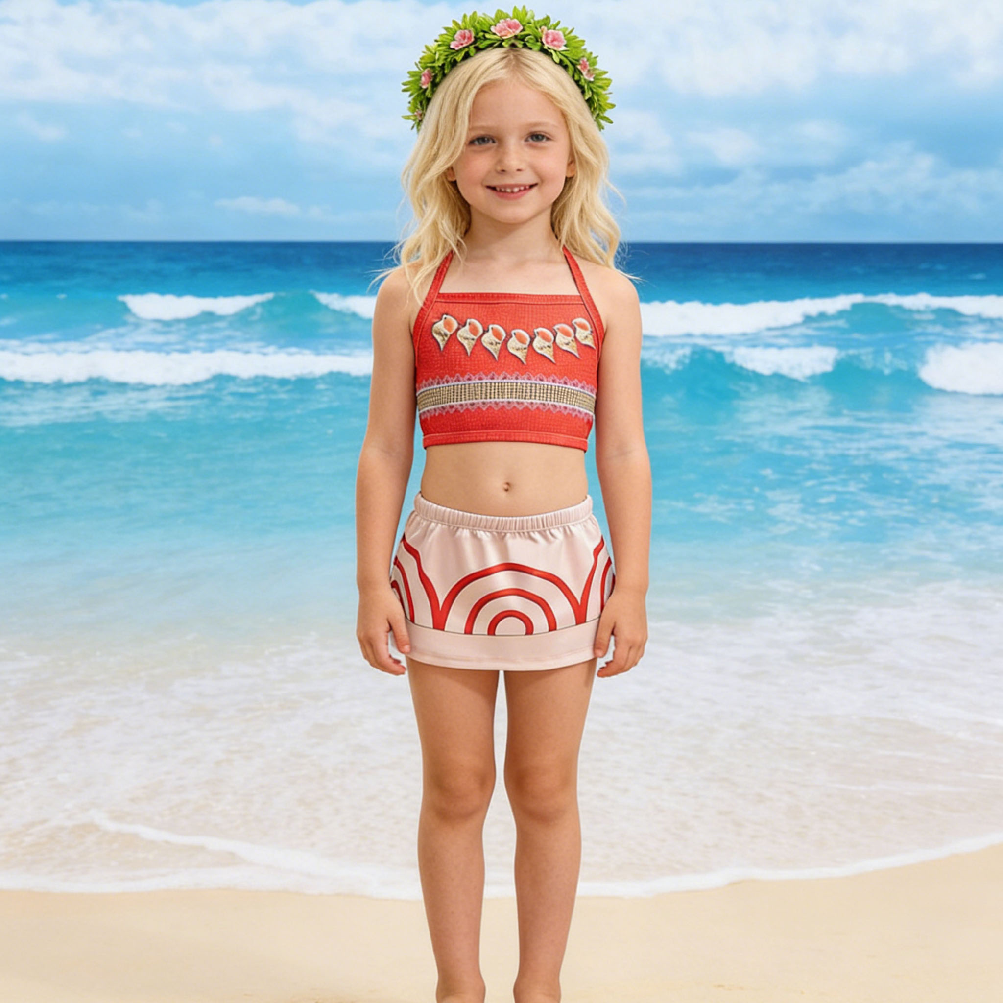 Little Girls Toddler Tropical  - Summer Clothing Toddler ulasan dan harga