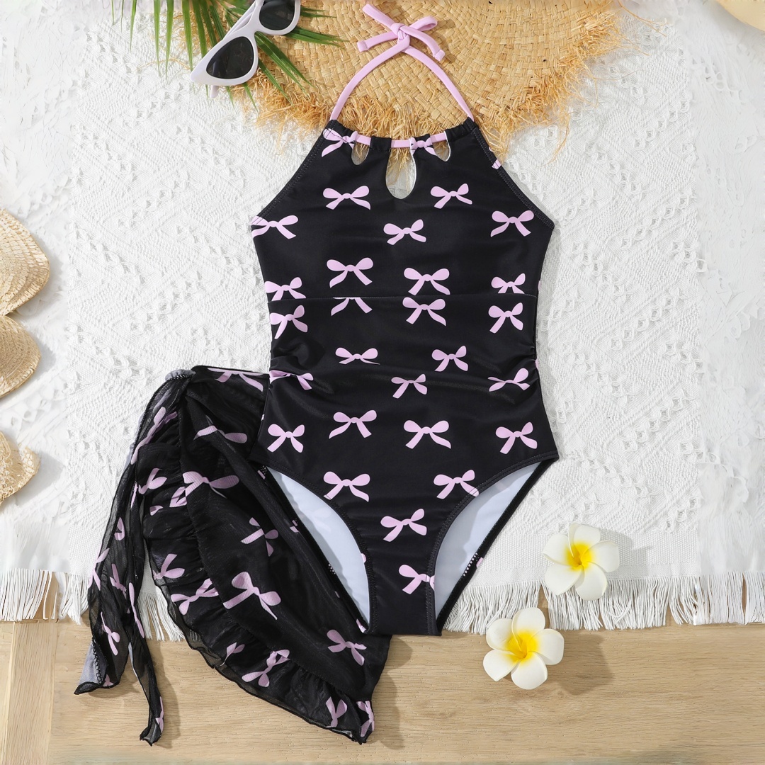 New Girls' Black Color One Pie - Summer Clothing For Teen Girls ulasan dan harga