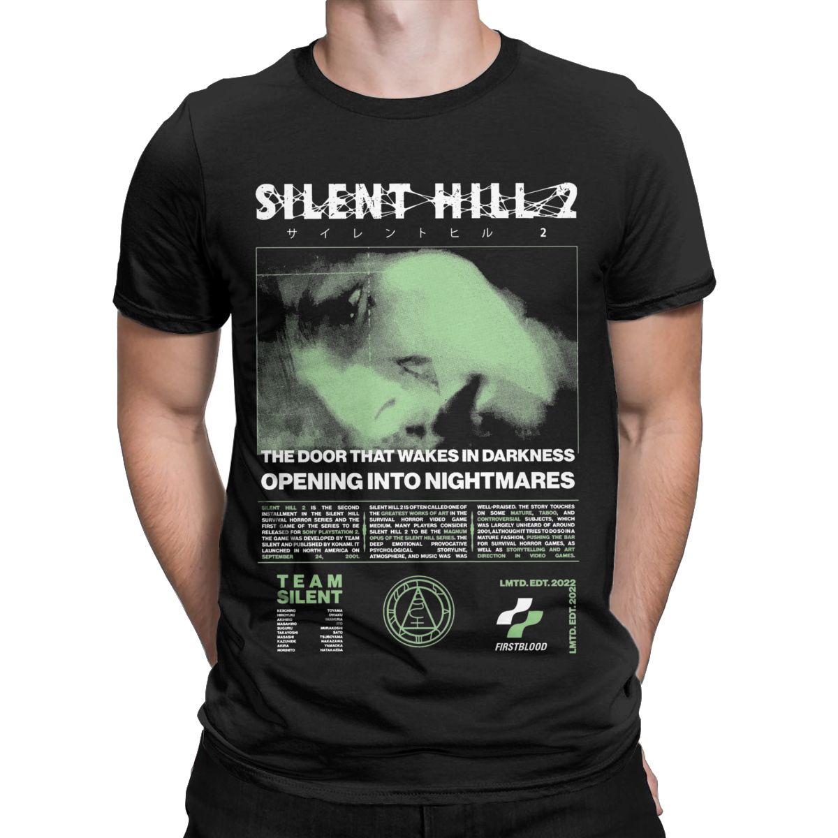 Men Silent Hill 2 T Shirts Cot - Summer Hill Clothing ulasan dan harga