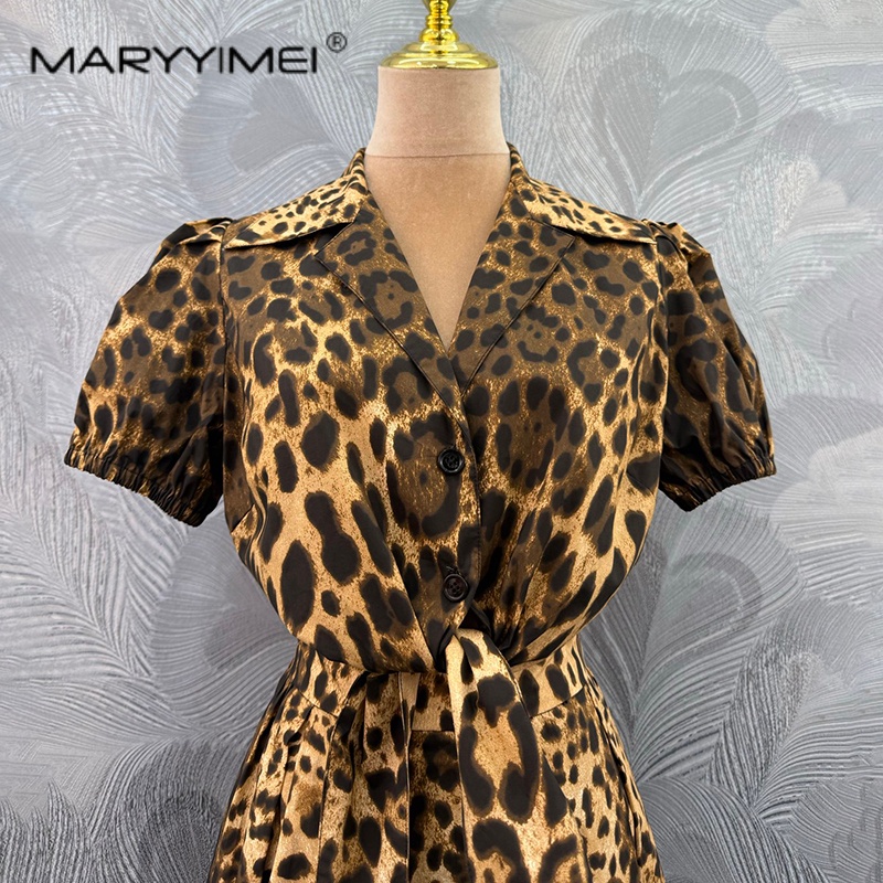 MARYYIMEI Fashion leopard prin - Summer Clothing Clearance ulasan dan harga