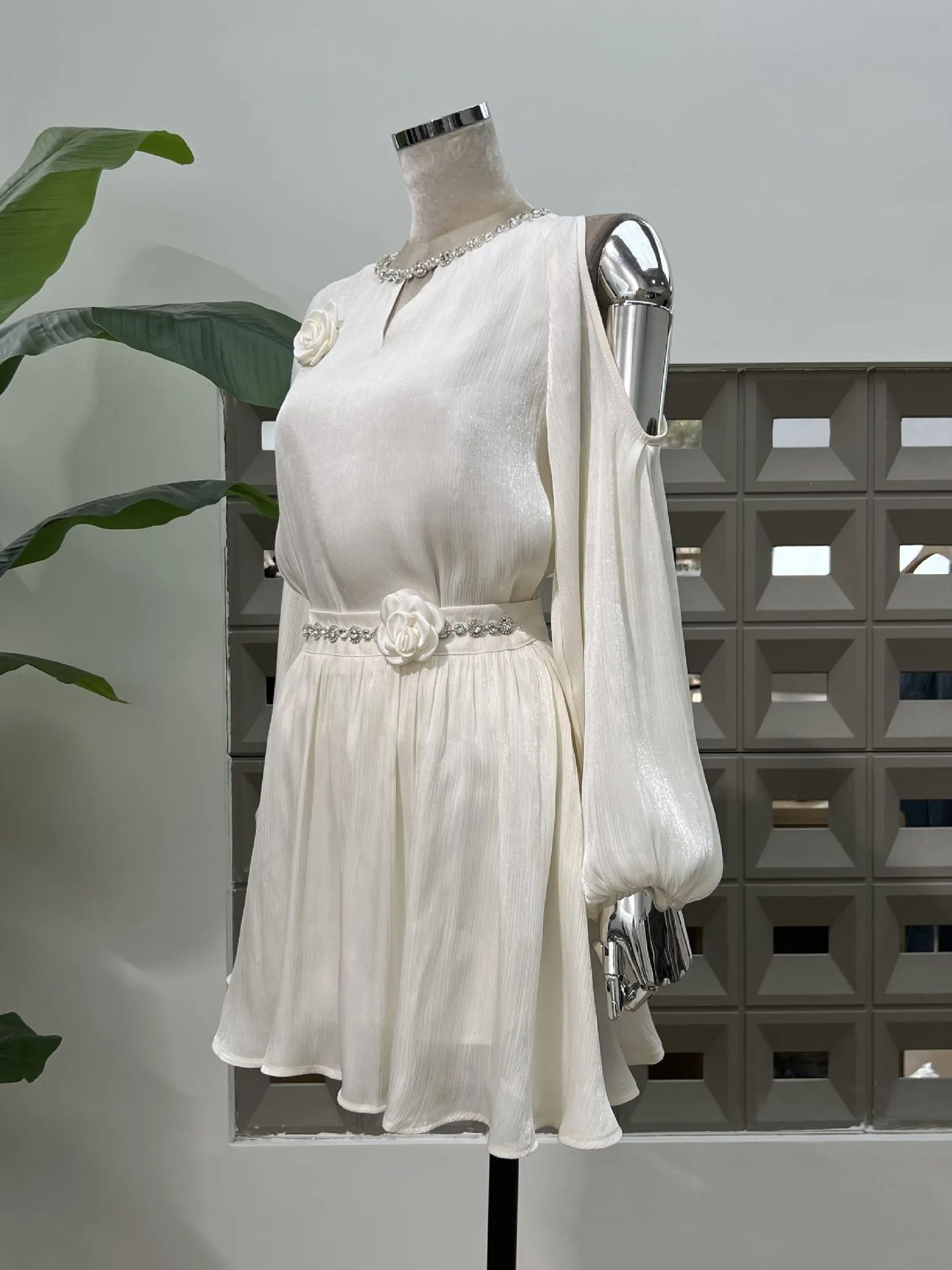 Women Two-Piece Dresses Off-Sh - Off Shoulder Blouse ulasan dan harga