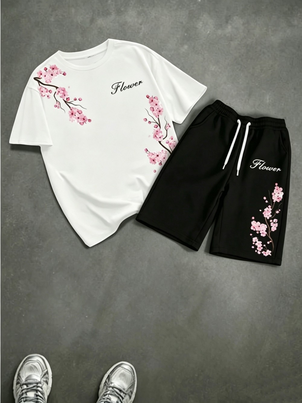Men's Summer Cherry Blossom Le - Summer Outdoor Clothing ulasan dan harga