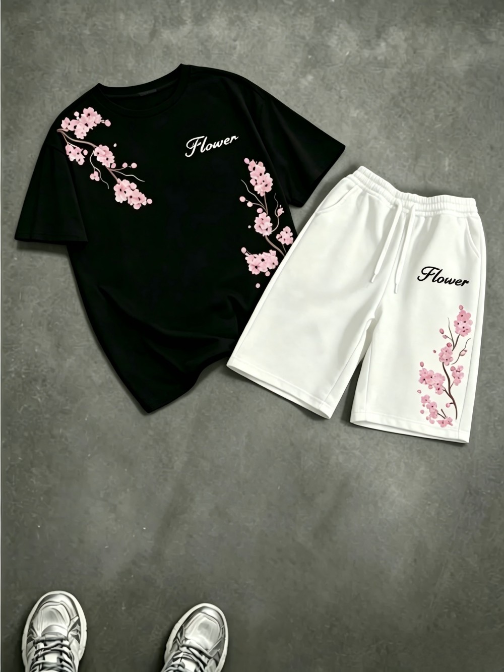 Men's Summer Cherry Blossom Le - Summer Outdoor Clothing ulasan dan harga