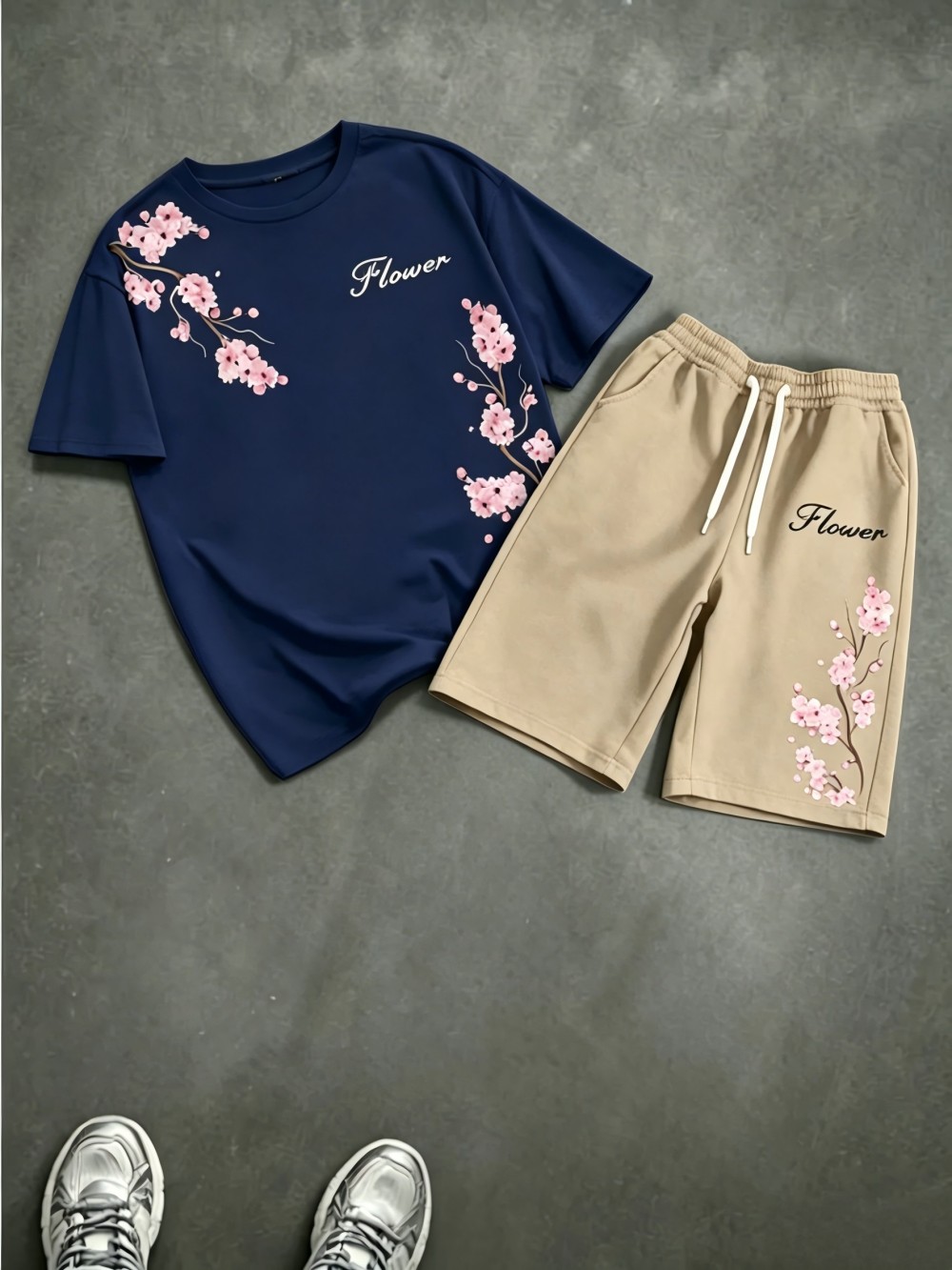 Men's Summer Cherry Blossom Le - Summer Outdoor Clothing ulasan dan harga