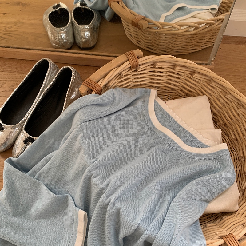 100% Cotton Women O-neck Color - Summer Clothing Women ulasan dan harga