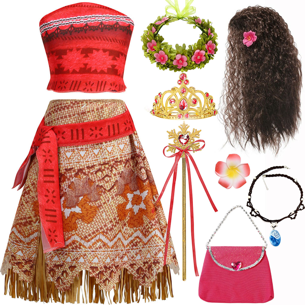 Moana Classic Style Dresses fo - Summer Clothing Kids ulasan dan harga