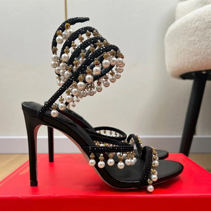 Luxury Rhinestones Pearls Tass - Summer Clothing Styles ulasan dan harga