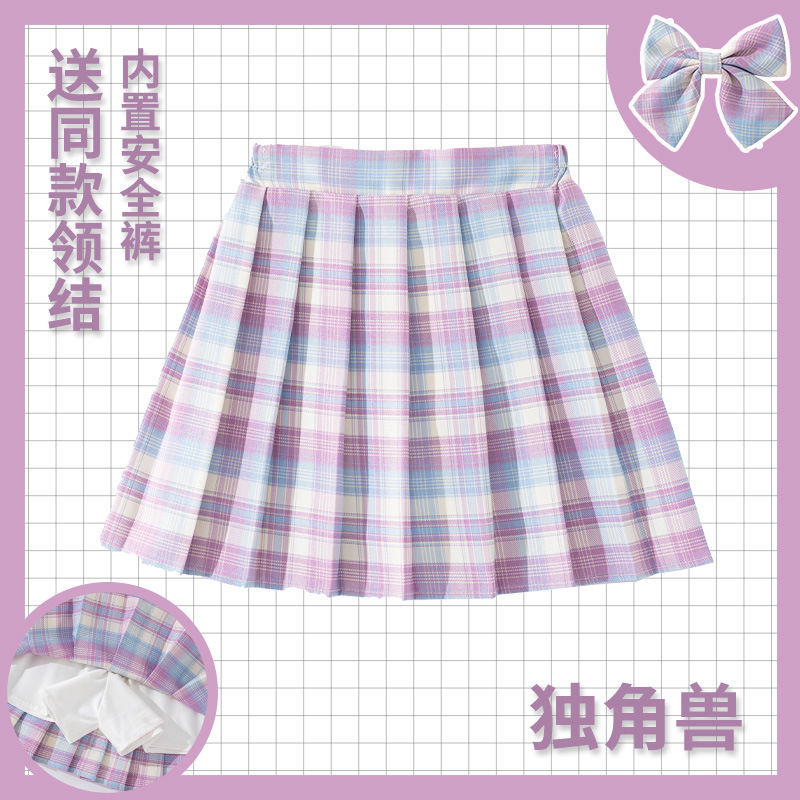 Kids Checkered Skirt Children  - Summer Clothing For Teen Girls ulasan dan harga