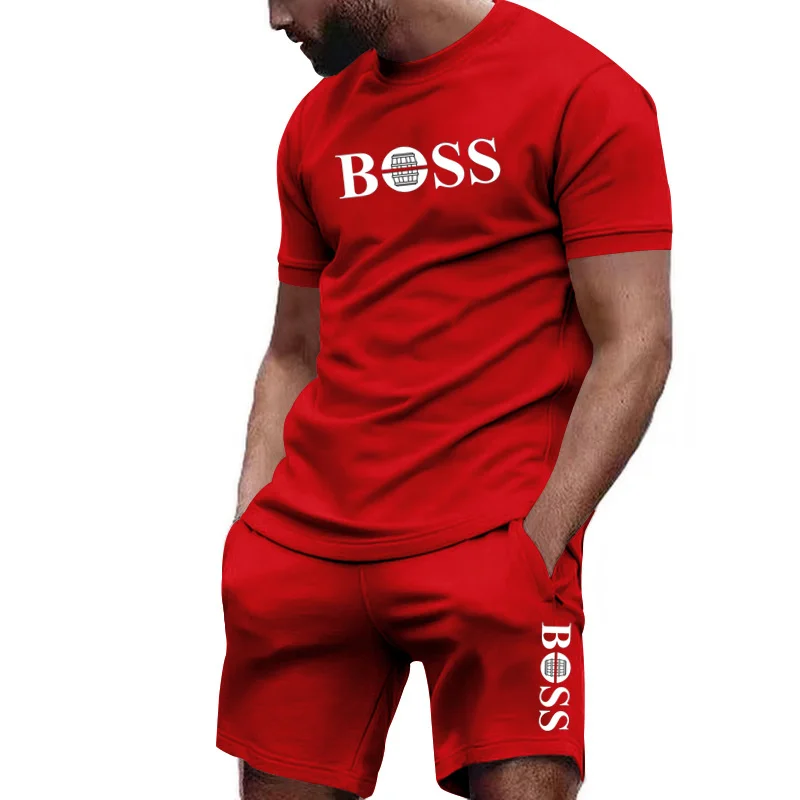 Men's two-piece sportswear sho - Summer Outdoor Clothing ulasan dan harga