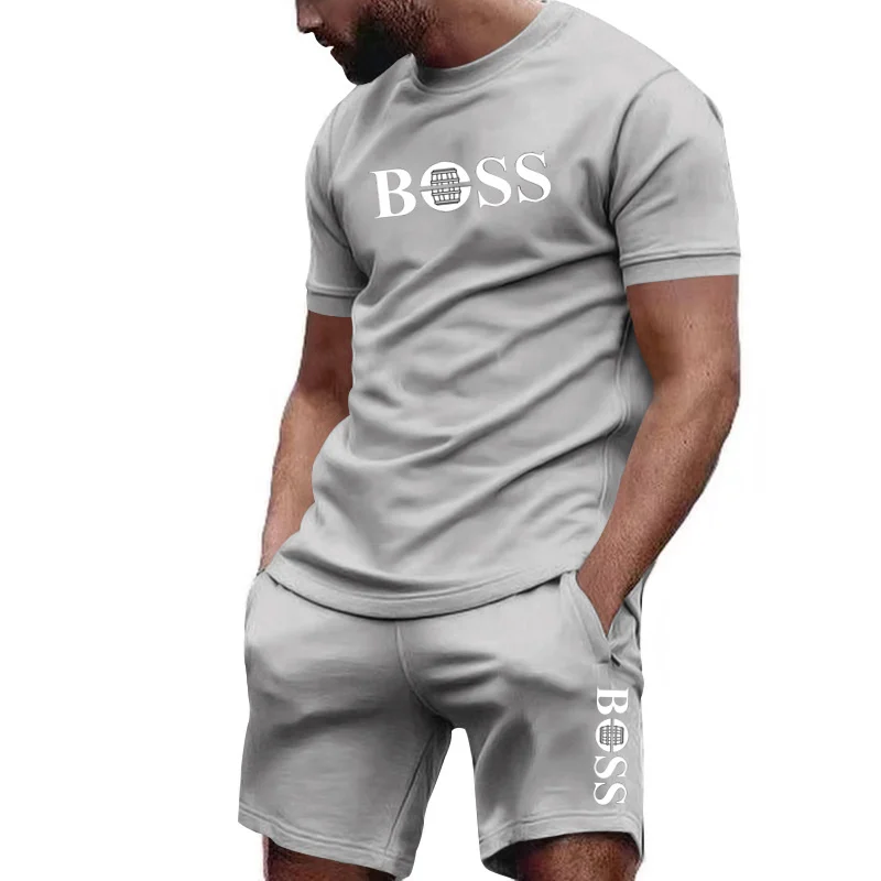 Men's two-piece sportswear sho - Summer Outdoor Clothing ulasan dan harga