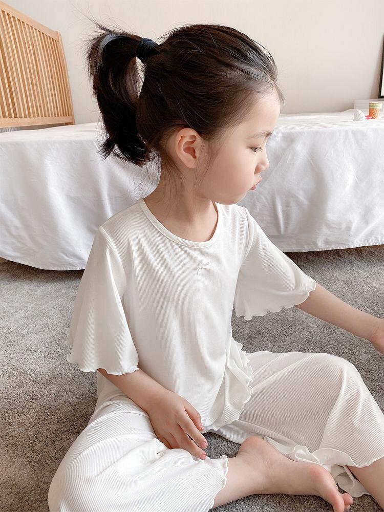 Pajamas Child House Clothing T - Summer Clothing For Teen Girls ulasan dan harga