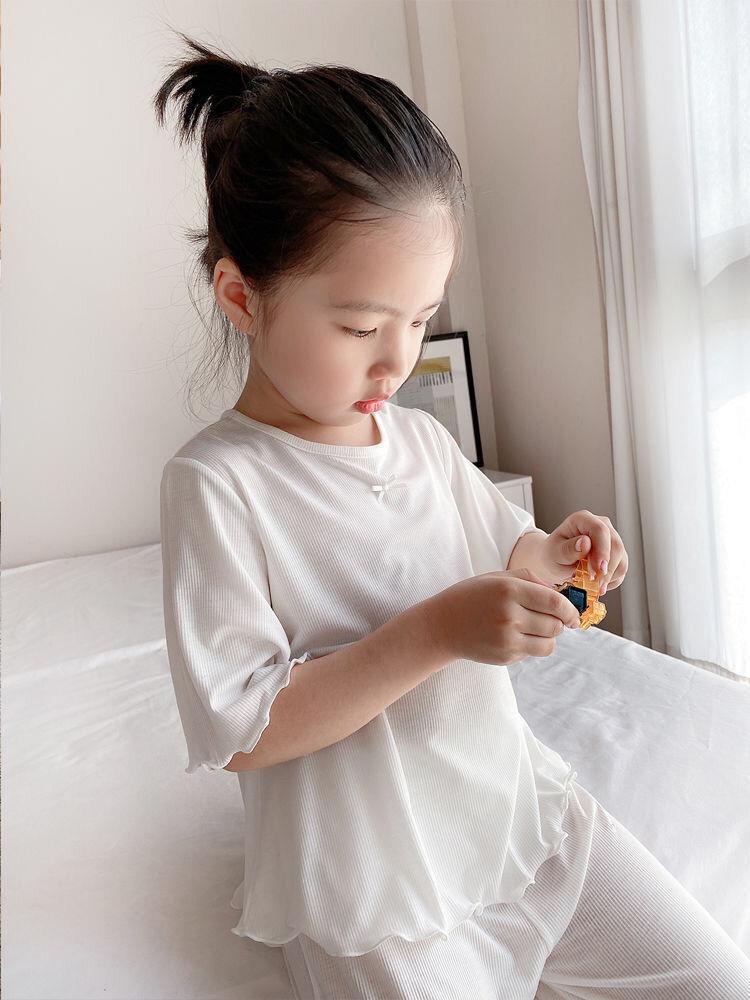 Pajamas Child House Clothing T - Summer Clothing For Teen Girls ulasan dan harga