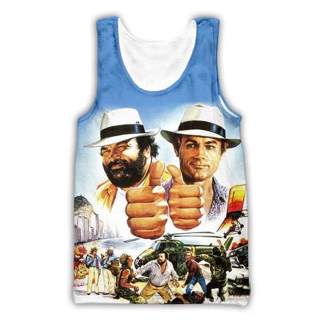 Bud Spencer Terence Hill 3D Pr - Summer Hill Clothing ulasan dan harga