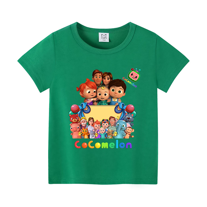 Cocomelons Baby T-Shirts Anime - Summer Clothing For Girls ulasan dan harga