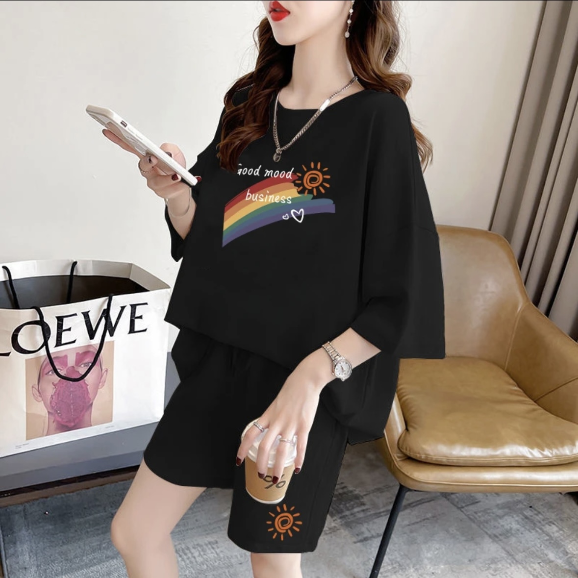 Fashion women's summer shorts  - Summer Clothing Women ulasan dan harga